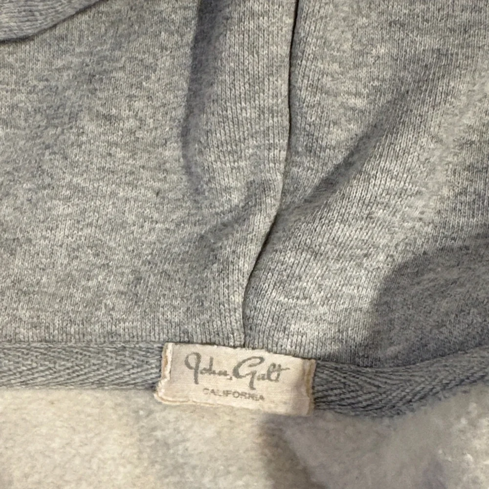 Brandy Melville Grey Zip-Up Hoodie - Picture 4 of 4